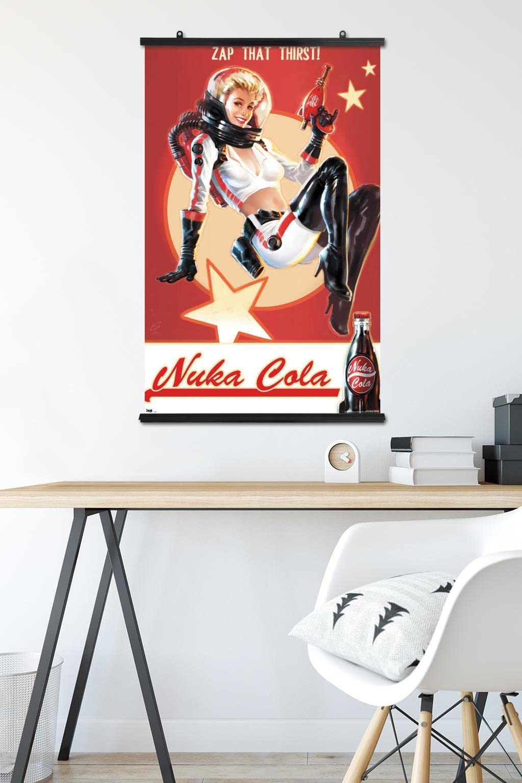 Amazon.com: Fallout 4 - Nuka Cola - Zap That Thirst! Wall Poster